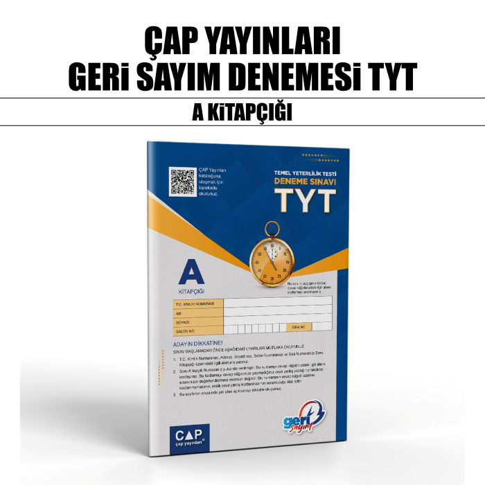 GERİ SAYIM ÇAP YAY TYT DNM KLB 3-A - 26